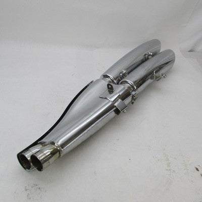 Harley OEM 02-07 V-Rod VRSC Chrome Exhaust Midpipe & Mufflers 65151-01