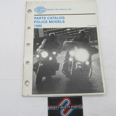 Harley-Davidson Official Factory 1995 Police Models Parts Catalog 9954