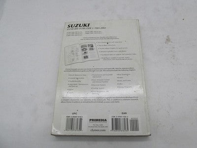 Clymer Suzuki 1985-2002 VS700 VS800 Intruder Service Repair Manual