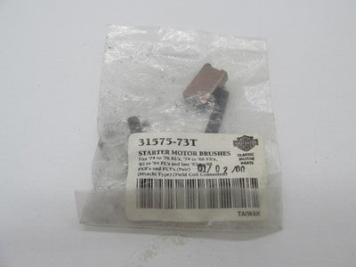 Harley-Davidson Genuine OEM NOS Hitachi Starter Motor Brush Pair 31575