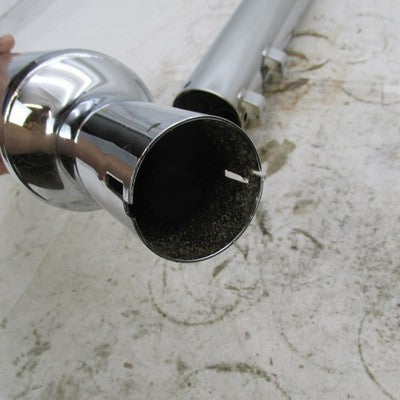 Harley Davidson OEM Single Chrome Exhaust Muffler Silencer Slip On 659