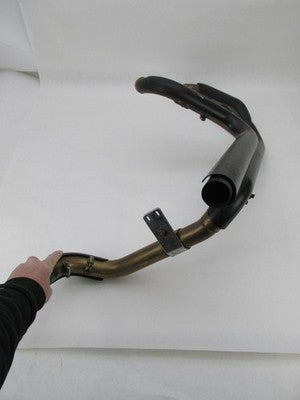 Harley Davidson Touring 95-08 Custom Race Straight Black Exhaust Heade