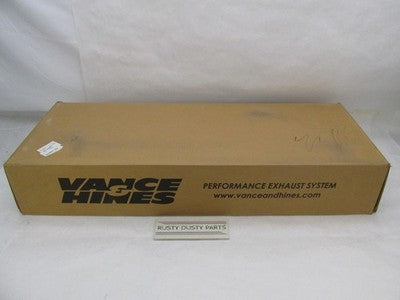 Vance & Hines NOS 86-17 Softail Big Radius 2:2 Exhaust Chrome 1800-208
