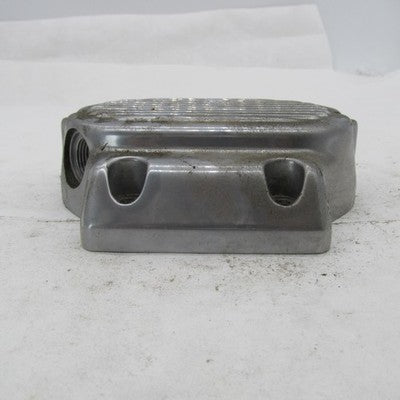 Harley Davidson OEM Chrome 5 Speed Transmission Ribbed Side Rel Cover