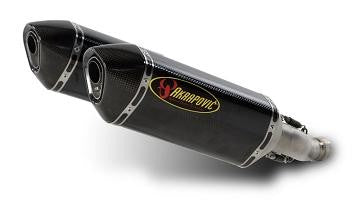 Akrapovic Slip-On Muffler Hexagonal Carbon Fiber Muffler S-D10SO3-ZC