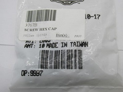 Lot of 8 Harley Davidson Genuine NOS Hex Cap Screw 3767B