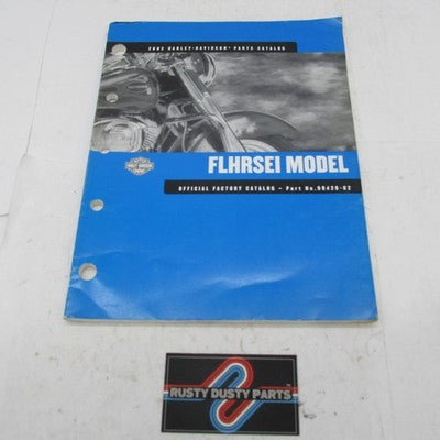 Harley Davidson OEM FLHRSEI Model 2002 Parts Factory Catalog 99428-02