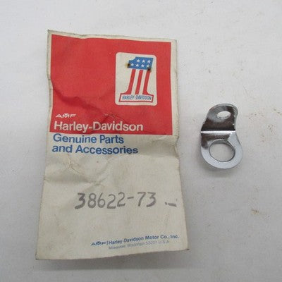 Harley Davidson Genuine NOS Speedometer Cable Bracket Front Fender 368