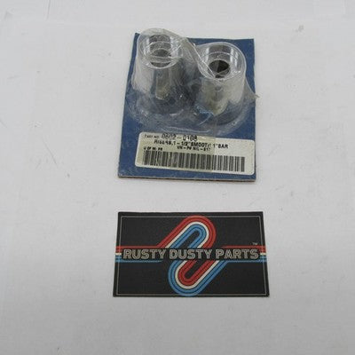 Novello NOS 1.5" Smooth Chrome 1" Handlebar Riser Extensions 0602-0108