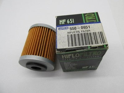 Hiflo Filtro Motorcycle Cartridge Oil Filter HF-651
