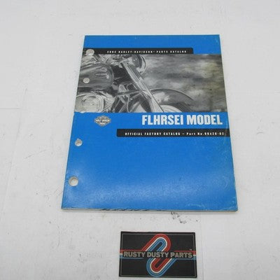 Harley Davidson Official Factory 2002 FLHRSEI Model Parts Catalog 9942