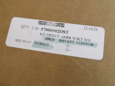 Harley Davidson Genuine NOS Front Outer Fairing Amber Whiskey Sol 5700