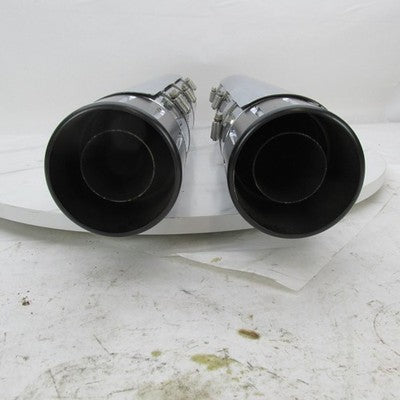 Harley Davidson OEM Pair of CVO Chrome Exhaust Mufflers 65594-11 (R) 6