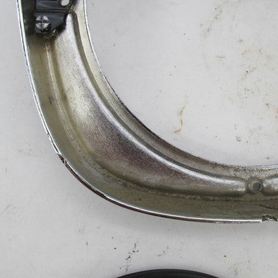 Pair of 1957 Chevy Bel Air 210 150 Nomad LH RH Headlight Bezels w/ Gas