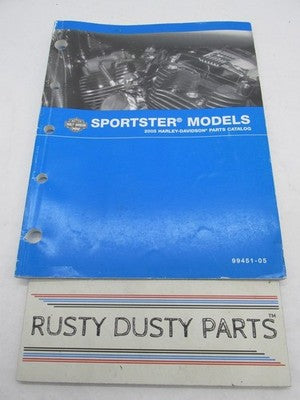 Harley-Davidson Official Factory 2005 Sportster Models Parts Catalog 9
