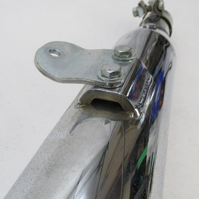 Harley Screamin Eagle II Chrome Muffler Exhaust Slash Cut 00-06 Softai