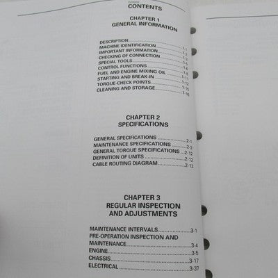 Yamaha YZ250 Owners Service Manual Operator Guide LIT-11626-12-34 5CU