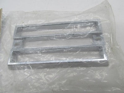 Chrome Specialties Harley Chrome Plastic Baron Light Grill 3" X 1-5/8"