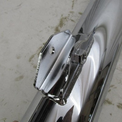 Pair of Harley Davidson OEM 08-17 Dyna Mufflers Chrome 64987-08A 64705