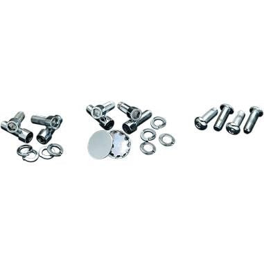 Gardner-Wescott Swingarm End Cap Bolt Kit - Chrome P-80-79