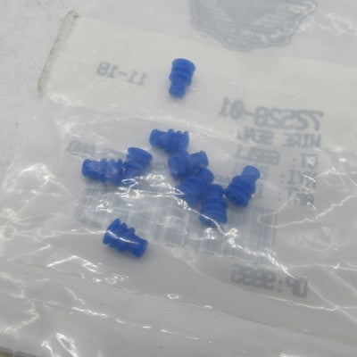 Lot of 9 Harley-Davidson OEM NOS 18-20 AWG Seal Wires Blue 72528-01
