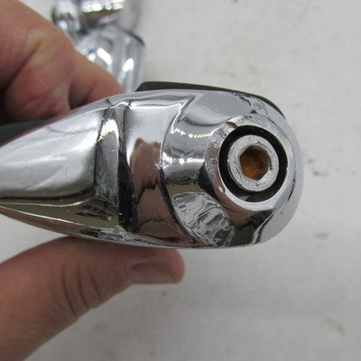 Pair of Kuryakyn Longhorn Offset Dually Highway Pegs w/ 1.5" Clamps 45