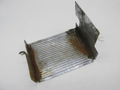 Harley-Davidson Chrome Patina Shovelhead Chrome Ribbed Battery Cover