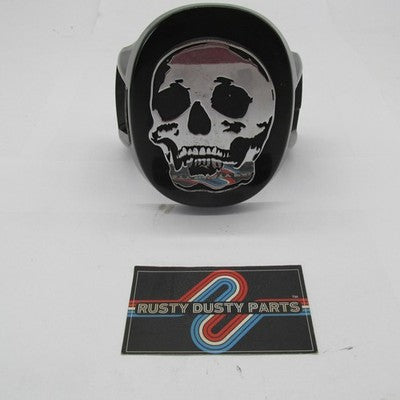 Harley-Davidson Heavy Breather 117 Air Cleaner Cover Shroud w/ Skull M