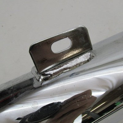 Pair Harley OEM Stock Chrome Front Lower Mufflers 08-17 Dyna 64987-08A
