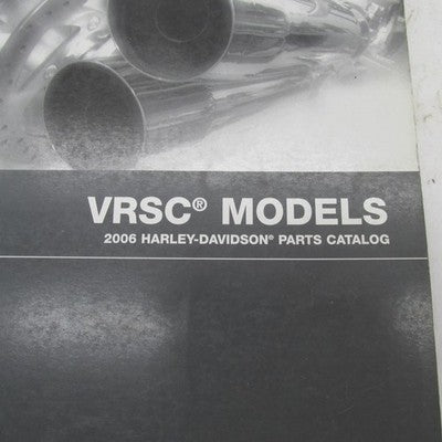 Harley-Davidson Official Factory 2006 VRSC V-Rod Parts Catalog 99457-0