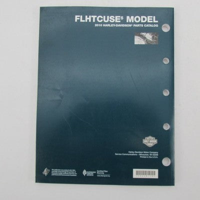 Harley-Davidson Official Factory 2010 FLHTCUSE5 Parts Catalog 99428-10