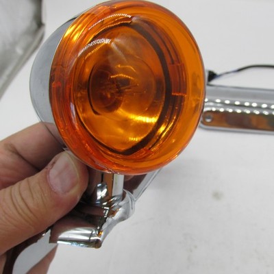 Pair of Harley Davidson OEM Tri Glide Front Turn Signals/ Nacelle Side