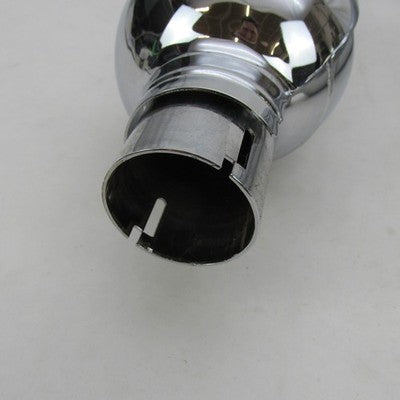 Pair of Harley CVO Touring Chrome Mufflers w/ Tips & Shields 64900111