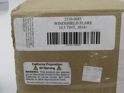 Klock Werks Harley 14-23 FLHT 10.5" Inch Flare Clear Windshield 2310-0