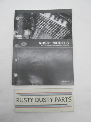 Harley-Davidson Official Factory 2011 VRSC V-Rod Parts Catalog 99457-11