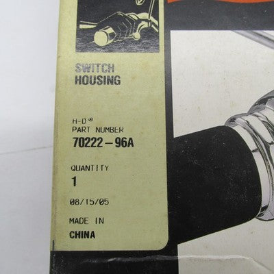 Genuine Harley-Davidson OEM NOS Chrome Multi-Fit Switch Housing Kit 70