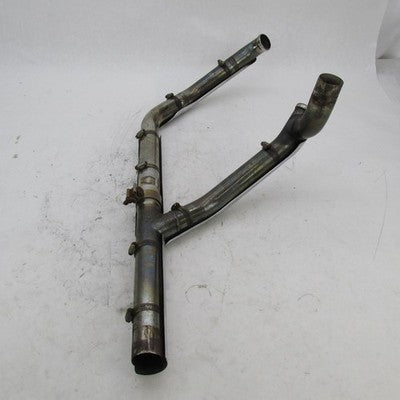 Harley OEM 99-06 FLH Touring Exhaust Header Pipes + Shields 65626-98 6