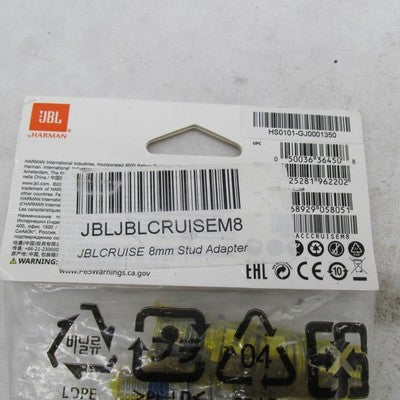 JBL Cruise Handlebar Speaker 8mm Stud Adapter Bolt Kit PWSACCCRUISEM8