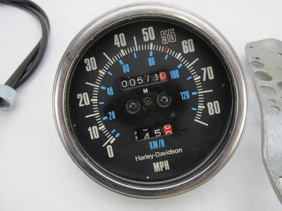 Lot of Harley Davidson Genuine FLH FL Shovelhead Speedo Speedometer Da