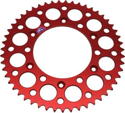 Renthal Ultralight Rear Sprocket 49T Red 154U-520-49GRRD