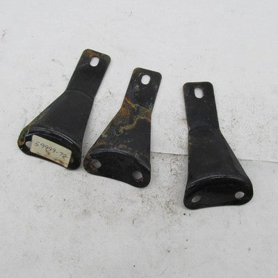 Lot of 3 AMF Harley Davidson OEM License Plate Brackets Robison HD FLH