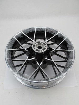Harley Genuine NOS 2014+ Touring 18" 18x5 Fugitive Rear Contrast Wheel