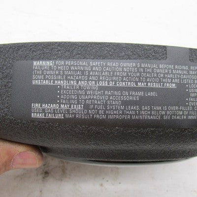 Harley Davidson OEM 88ci Wrinkle Black Air Cleaner Cover Twin Cam Soft