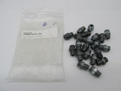 Lot of 21 Harley-Davidson OEM NOS Rocker Arm Cover Oil Line Connectors