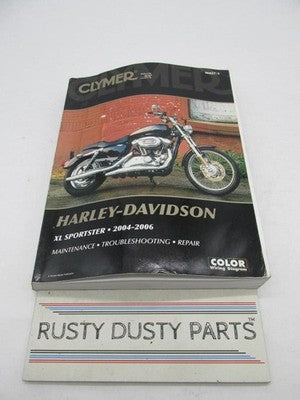 Harley-Davidson Clymer 2004- 2006 XL Sportster Maintenance Repair Manual Book