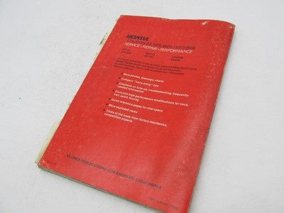 Clymer Honda 1973-1978 125-250CC Elsinores Service Repair Manual Book