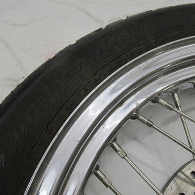 Harley-Davidson Genuine OEM 19" Spoke Front Wheel w/ Dual Disc Hub 436