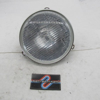 Bosch Harley Davidson OEM Vintage 7" H4 Headlight with Trim Ring 13056