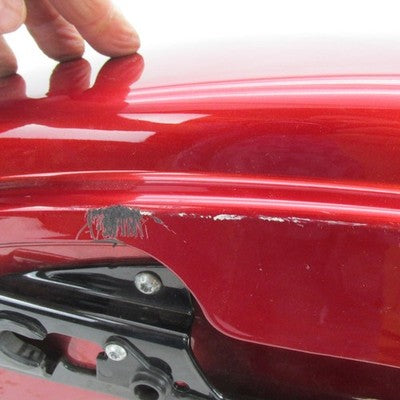 Harley Davidson OEM 12-16 FDL Dyna Switchback Left Hard Saddlebag Red