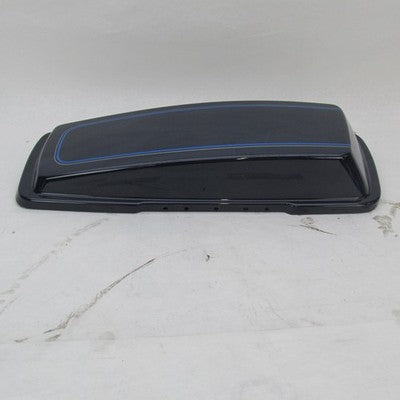 Harley OEM 93-13 Touring Right Saddlebag Lid Dark Blue Pinstripe 90756